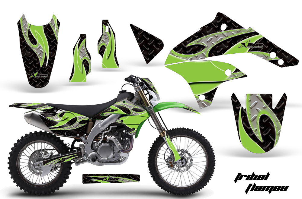 Kawasaki KLX 450 08-09 NP Graphic Kit TF GB NPs